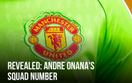 Bất ngờ với số áo của Andre Onana tại Man Utd