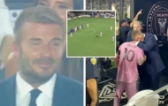 Messi lập siêu phẩm, Beckham lộ biểu cảm xúc động