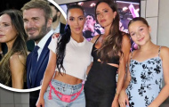 Con gái Beckham đã lớn, xuất hiện lung linh ngày Messi ra mắt
