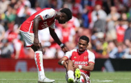 Tân binh Arsenal chấn thương ngay trận ra mắt