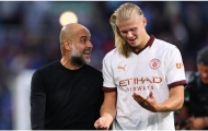 Toàn cảnh Pep nổi quạu với Haaland
