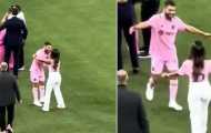 Vợ Messi ngượng chín mặt, ôm nhầm… chồng!