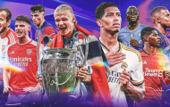 10 ứng cử viên tại Champions League: Arsenal xếp thứ 5; Số 1 không ai khác