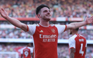 Declan Rice thừa nhận “xấu hổ” trước tình yêu của NHM Arsenal