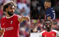 Từ Saka đến Mbappe: 5 ứng cử viên hàng đầu để thay thế Salah