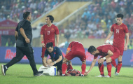 Hai tuyển thủ Việt Nam nhập viện cấp cứu ở giao hữu Palestine