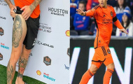Ngôi sao Houston Dynamo xăm hình Messi