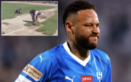 Neymar bị sốc trước mặt sân khó tin của CLB Iran