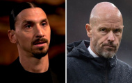 Ibra bóng gió Ten Hag chưa đủ trình dẫn dắt Man United