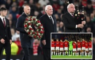 Man Utd tổ chức tri ân Sir Bobby Charlton trước trận Champions League