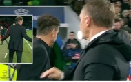 Diego Simeone từ chối bắt tay Brendan Rogers