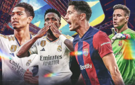Đội hình kết hợp El Clasico: Số 9 cự phách; Bellingham chiếm sóng