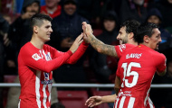 Morata lại nổ súng, Atletico bay cao không kém Real