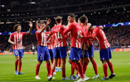 Atletico Madrid lập cột mốc khủng tại Champions League
