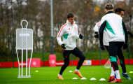 2 trụ cột mất tích lâu ngày xuất hiện trên sân tập Man Utd