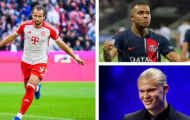 Cuộc đua Chiếc giày Vàng châu Âu: Đẳng cấp Kane; Haaland xếp sau 2 người