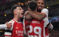 Arsenal lập kỷ lục ở Champions League