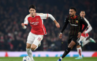 Có một chiến binh người Nhật trong đội hình Arsenal