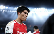 Vì sao Tomiyasu chỉ đá 45 phút trận Arsenal 6-0 Lens?