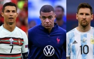 Mbappe được đặt ngang hàng Messi và Ronaldo