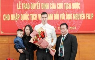 Filip Nguyễn: Đây cũng sẽ là sự cam kết của tôi, vì tôi đã là người Việt Nam