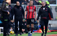 AC Milan tiếp tục mất người vì chấn thương dài hạn