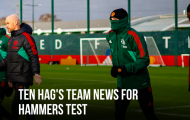 Đội hình M.U đấu West Ham: 6 cái tên OUT; Sốc với Maguire