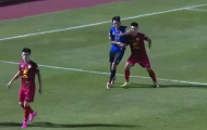 Giật chỏ thẳng mặt, hậu vệ V-League vẫn thoát án phạt
