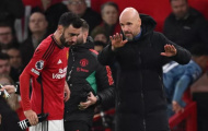 Hàng tiền vệ mới của M.U giúp Ten Hag 'mở khóa' Bruno Fernandes