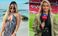 Nữ MC của Sky Sports khoe vòng 1 cuốn hút