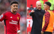 Ten Hag gây 'sốc toàn tập' khi phát biểu điều này về Sancho