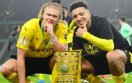 Phản ứng của Haaland sau khi Sancho ký hợp đồng với Dortmund