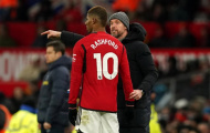 Bruno Fernandes và Marcus Rashford làm khó Erik ten Hag