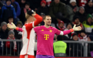Neuer giận dữ sau thất bại của Bayern