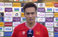 Bùi Hoàng Việt Anh cay đắng không nói nên lời sau trận thua Iraq