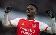 Tiết lộ mức lương cao ngất của Bukayo Saka tại Arsenal