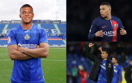 Getafe đăng hình ảnh Mbappe là đồng đội Greenwood 