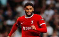 Joe Gomez tiếp tục đảm nhận vai trò lạ cho Liverpool