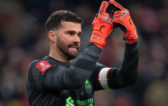 Rõ thông tin Alisson Becker rời Liverpool