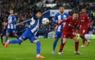 5 cuộc đối đầu gần nhất giữa Liverpool và Brighton