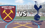 5 trận đấu gần nhất giữa Tottenham và West Ham