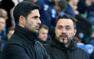 Đội nhà thua thảm, Roberto De Zerbi thừa nhận trình độ của Arsenal