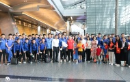 U23 Việt Nam đã đến Doha, sẵn sàng cho buổi tập đầu tiên