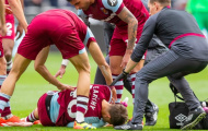 Ra mắt Premier League 3 phút, sao trẻ West Ham dính chấn thương rợn người