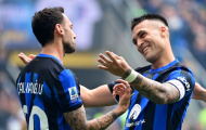 Hành động hiếm thấy của 2 cầu thủ Inter Milan