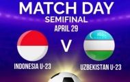 TRỰC TIẾP U23 Indonesia 0-2 U23 Uzbekistan: Tạm biệt chung kết (KT)