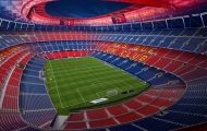 Camp Nou đang chậm tiến độ 