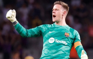 Ter Stegen chạm mốc kỷ lục mới trong ngày Barca thua thảm