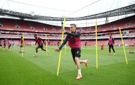 Buổi tập quá đặc biệt, Arsenal tự tin nâng cúp vào chủ nhật