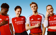 CHÍNH THỨC! Arsenal công bố áo đấu mùa 2024/25 tuyệt đẹp